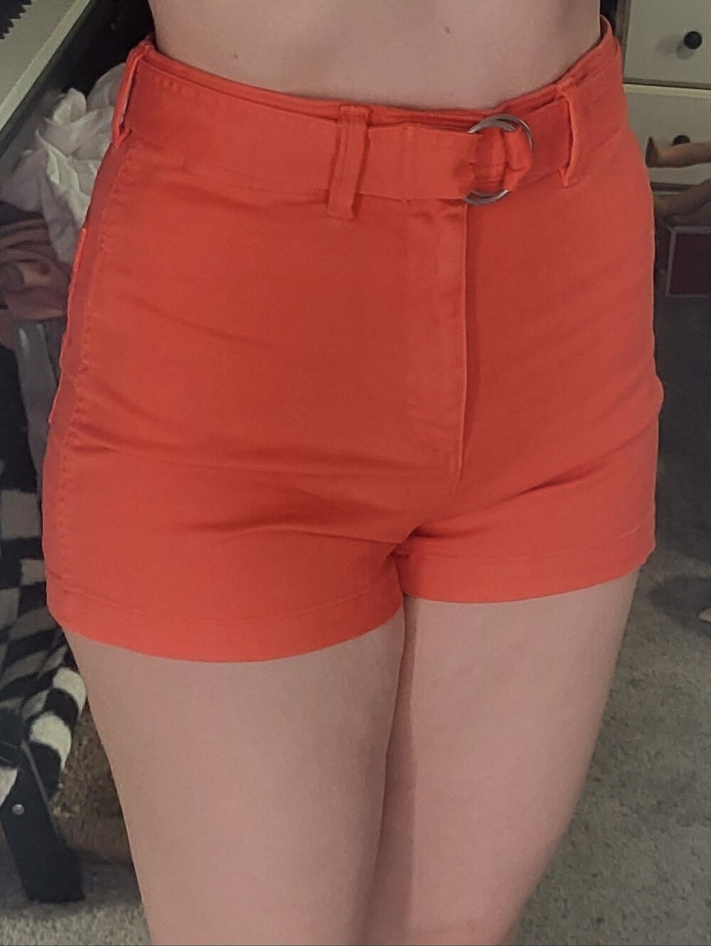 Gap Seafarer 4" High Rise Coral Shorts